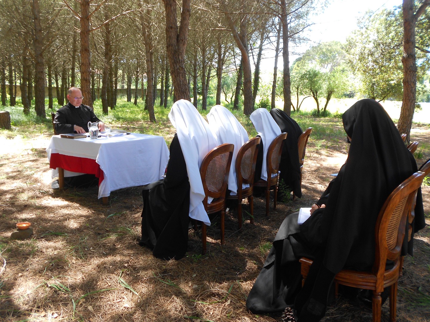 Conférende spirituelle au jardin